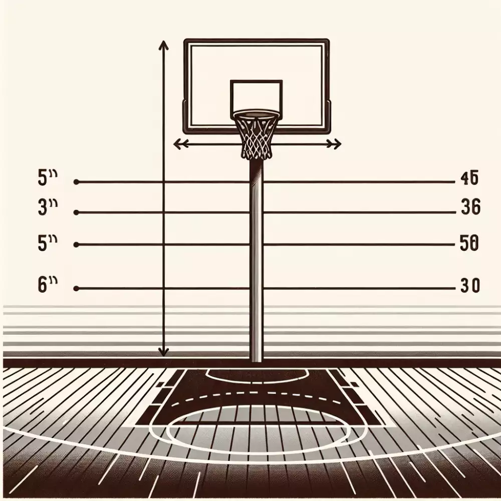 vyska basketbalove kose